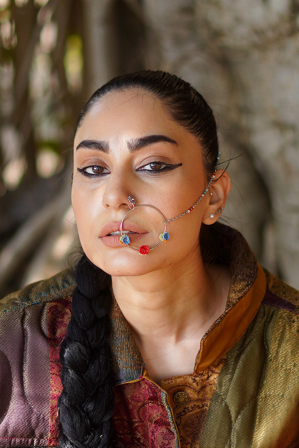 Gulbahar Floral Nath
