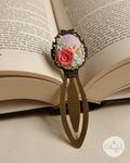 Blush Bloom Handmade Floral Bookmark