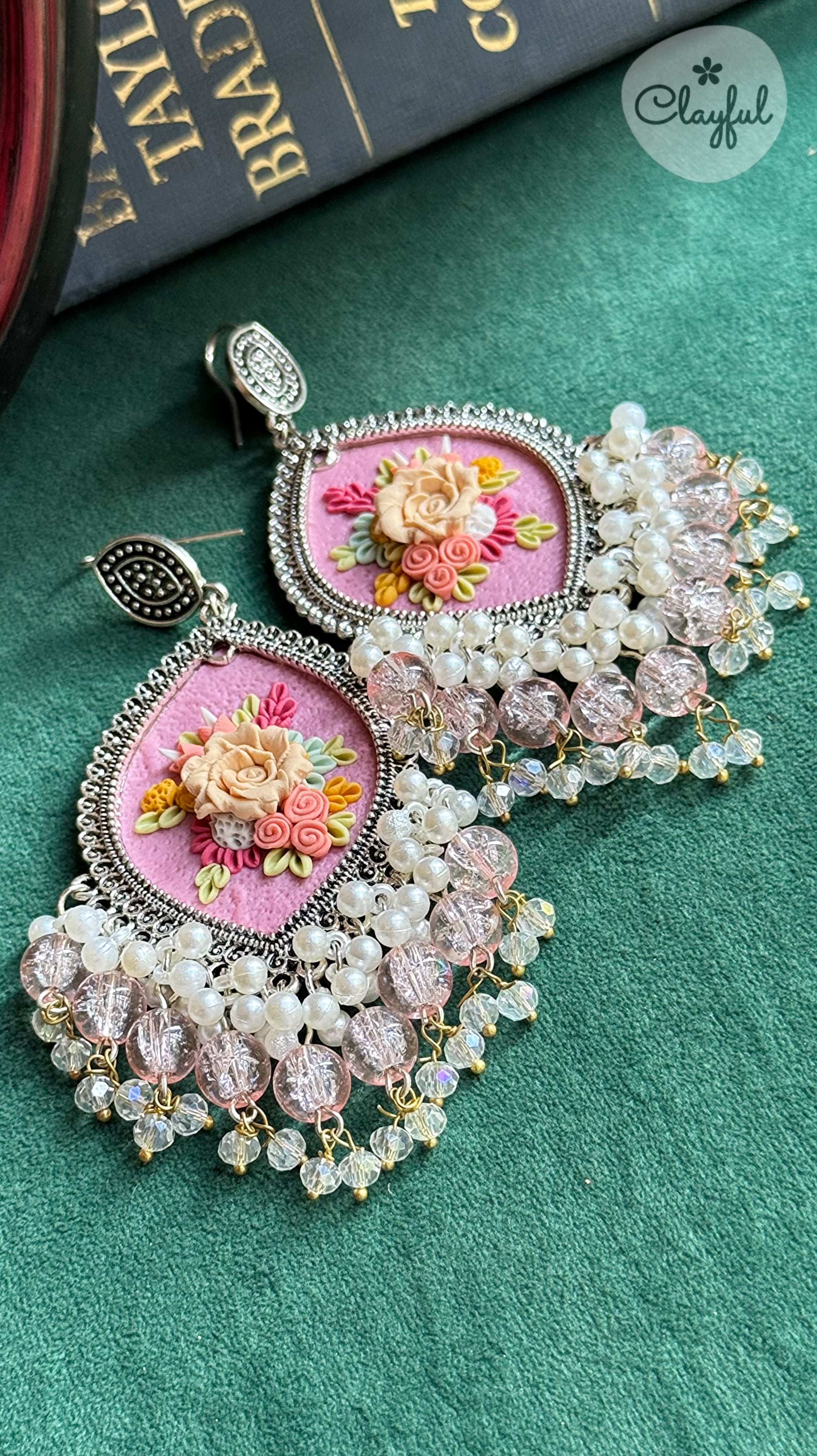 Baby Pink Jhumkay