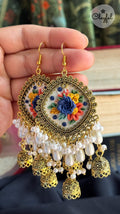 Royal Blue Jhumkay