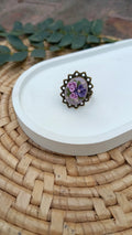 Clayful Lilac Garden Ring
