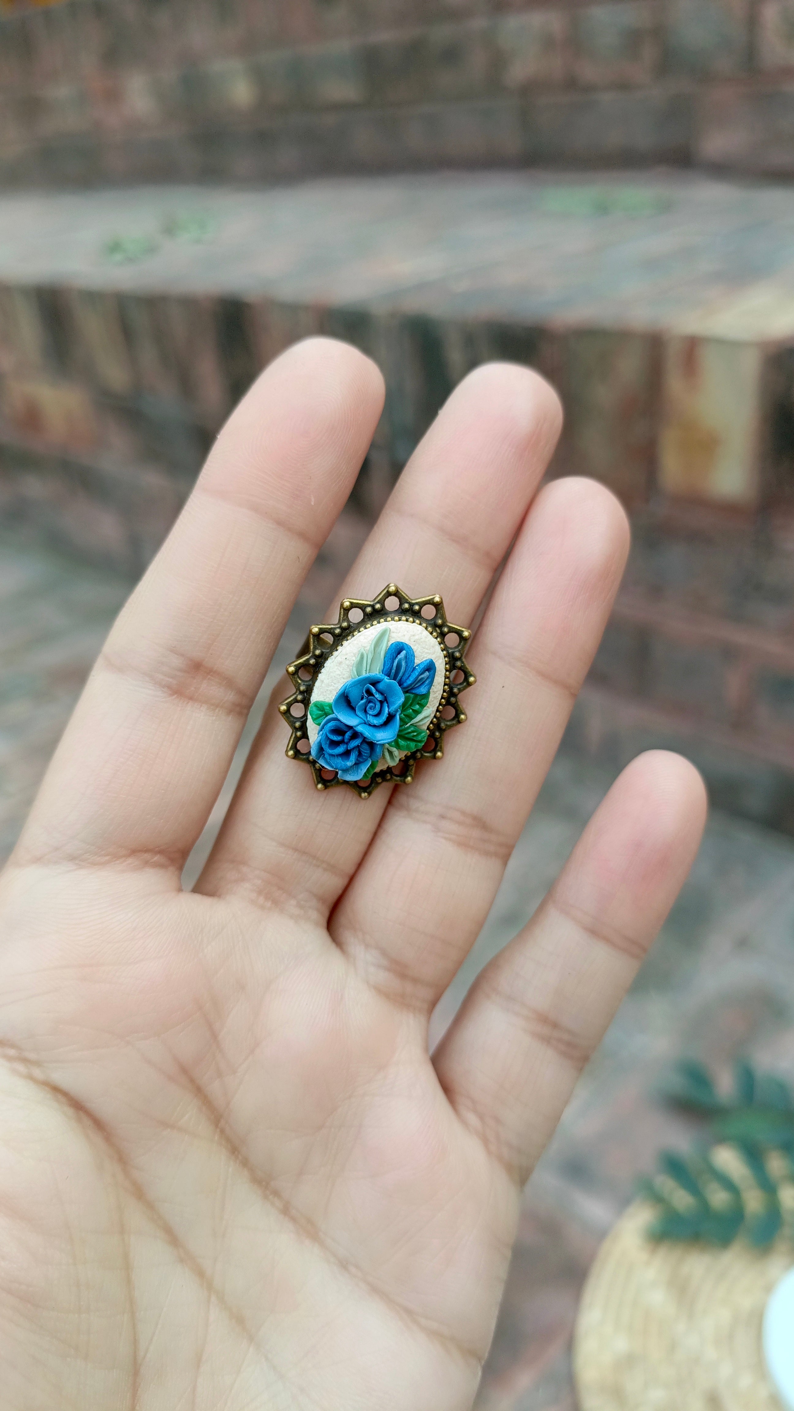 Clayful Midnight Sapphire Ring