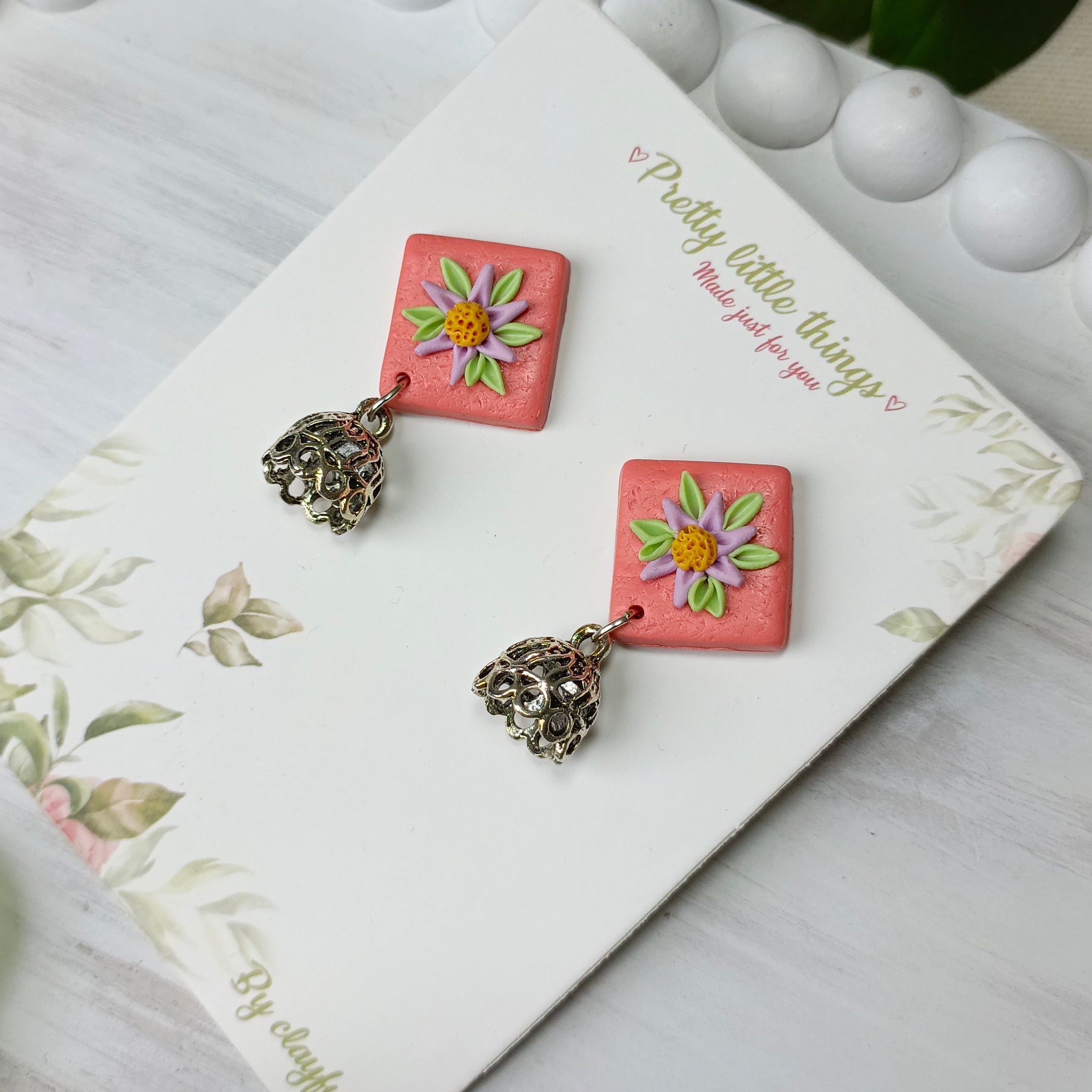 Clayful Blossom Charm Drops