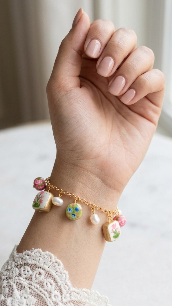 Double sided beautiful bracelet