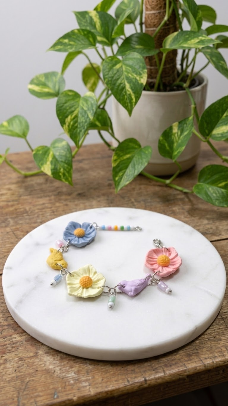 Floral Handmade Bracelet