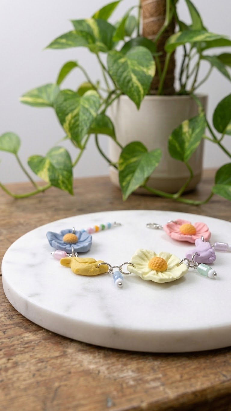 Floral Handmade Bracelet