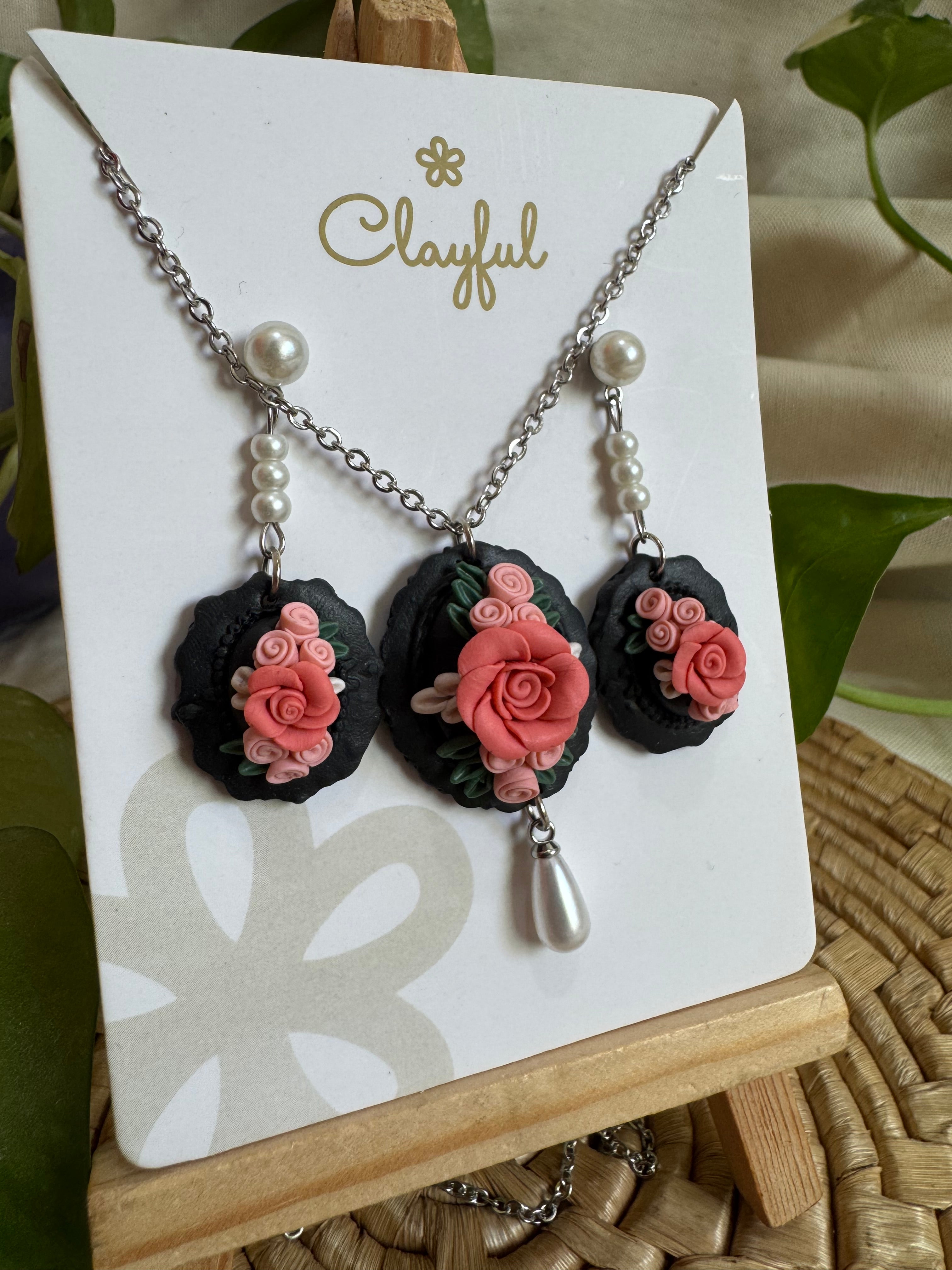 Elegant Handmade Floral Set