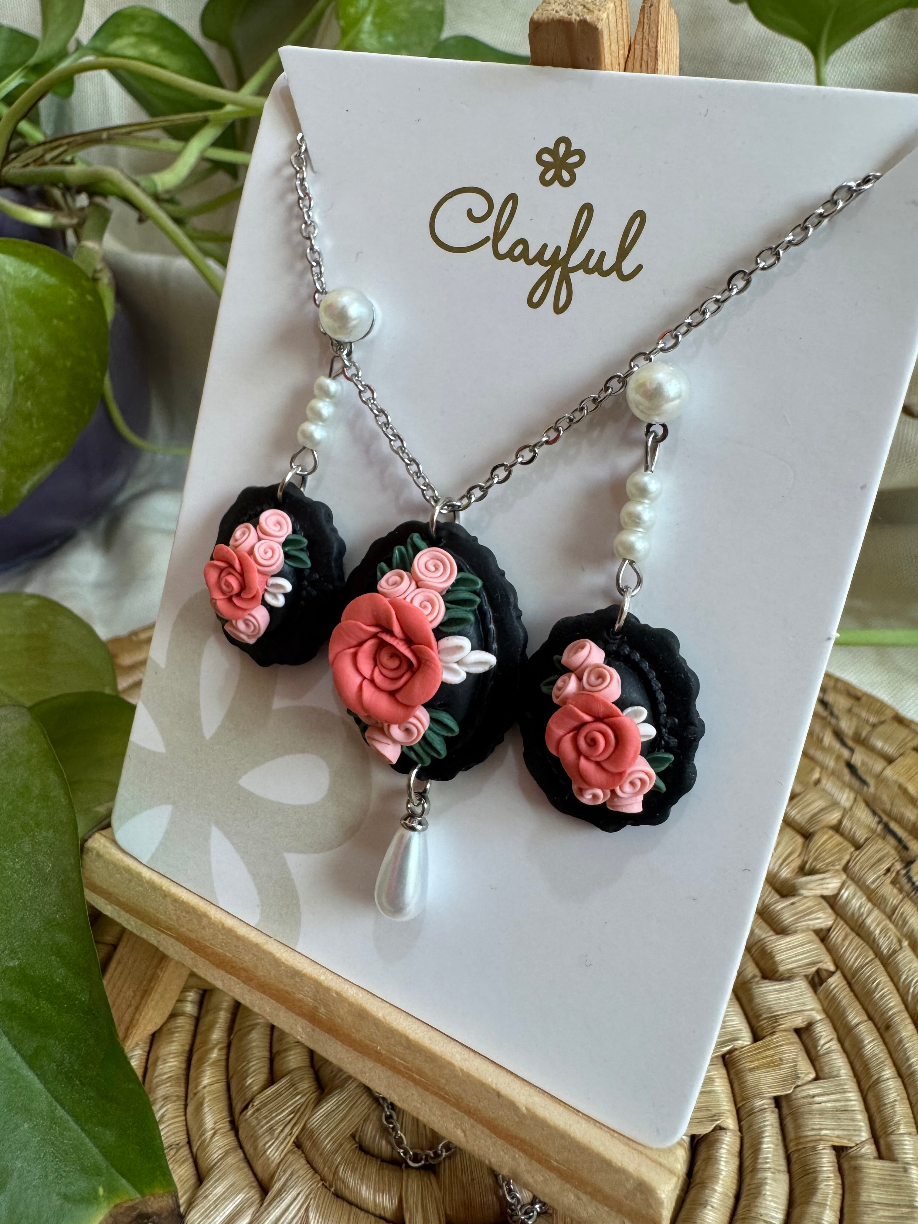 Elegant Handmade Floral Set