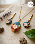 Clayful Ocean Bloom Pendant Set