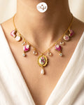 Rosé Charm Necklace