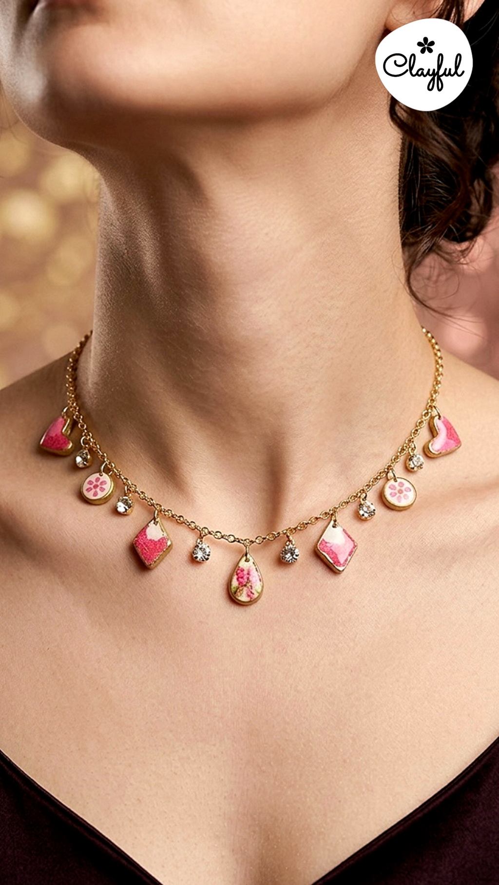 Pink Necklace