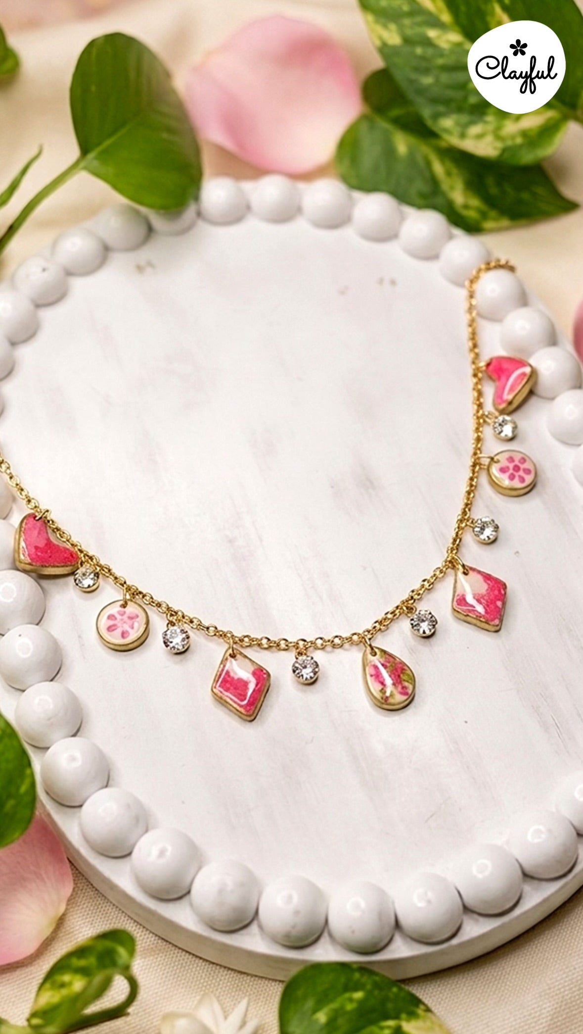 Pink Necklace