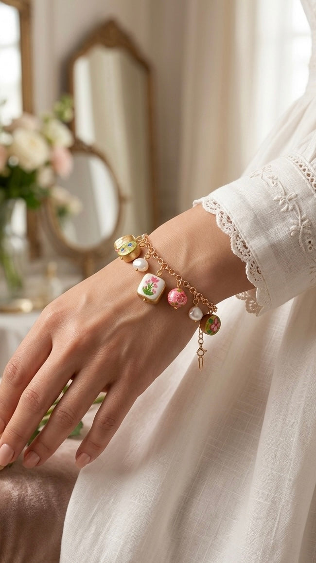 Double sided beautiful bracelet