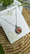 Clayful Petite Rose Garden Pendant