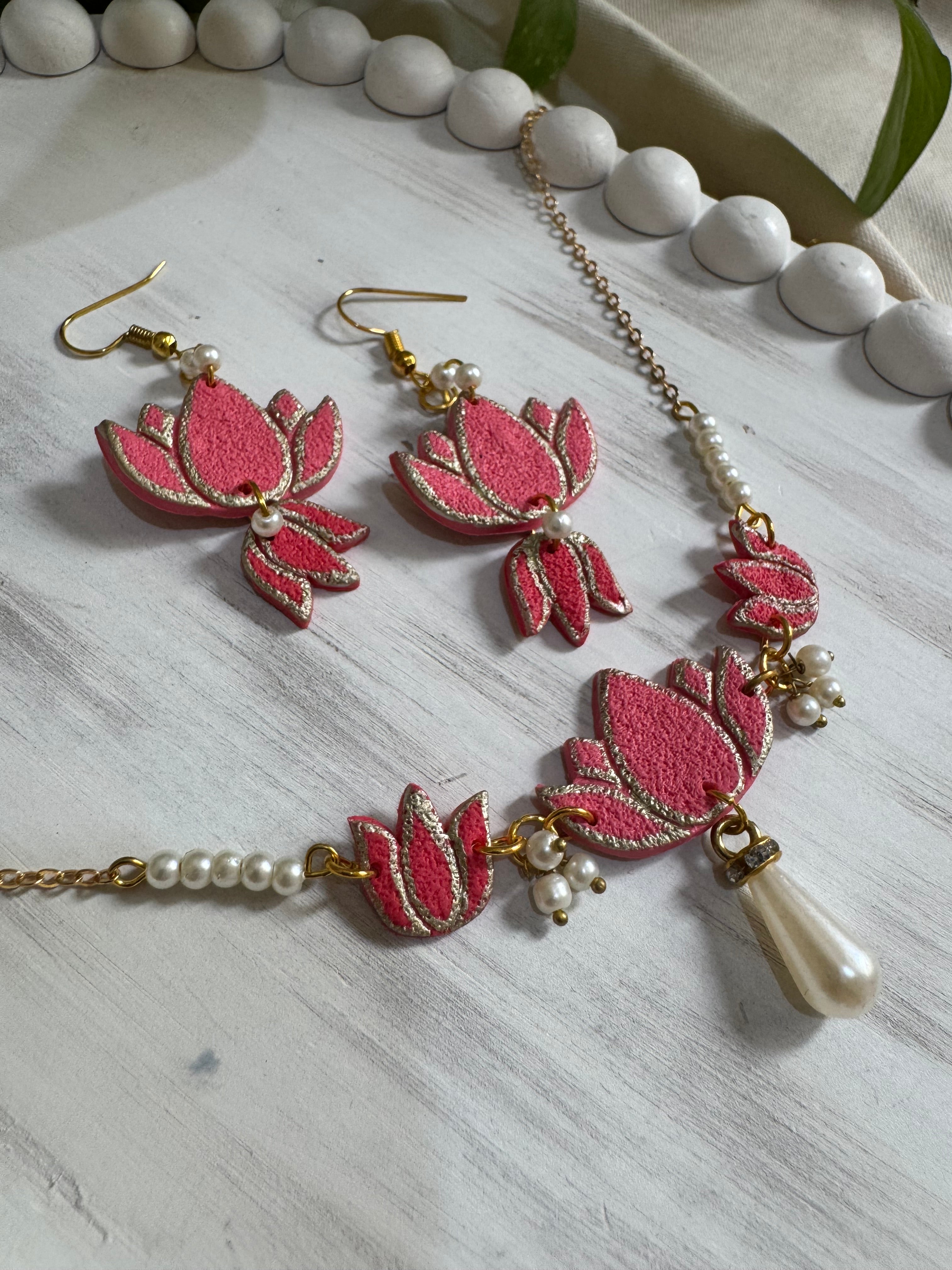 Pink Lotus set
